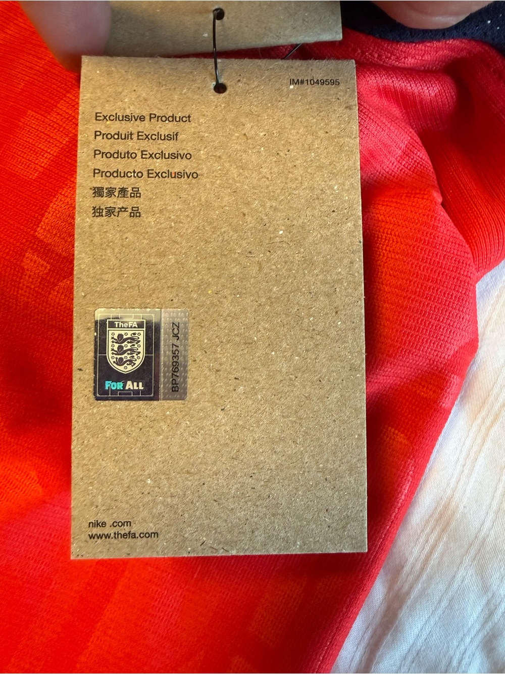 Nike England Soccer jersey 2026 World Cup (NEW, W/ Tags) - Picture 11 of 16